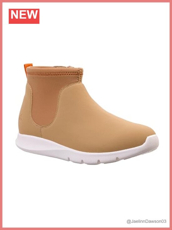Shoes - Chelsea Ankle Boots with Comfort Footbed, Medial Zip, Non-Slip Outsole